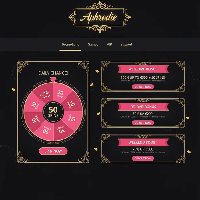 Aphrodite Casino Bonus